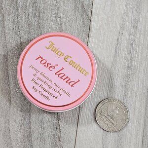 Juicy Couture Rose Land Soy Mini Candle